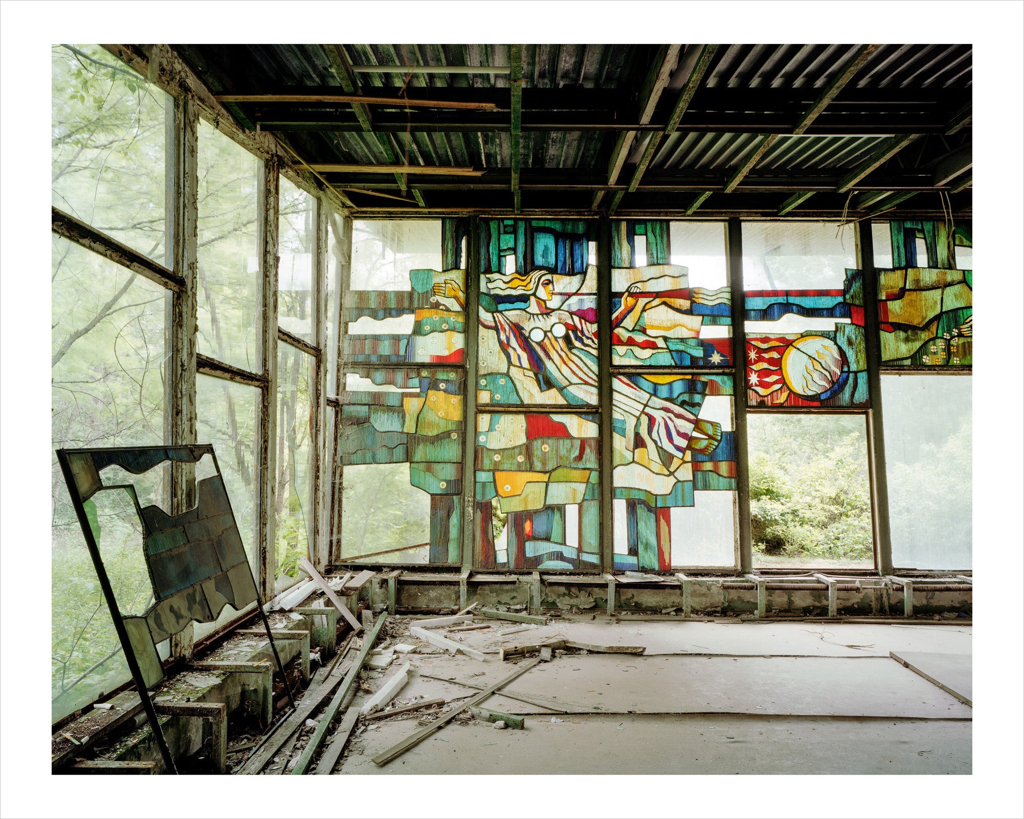 Daniel Cronin - Chernobyl Cafe Stained Glass